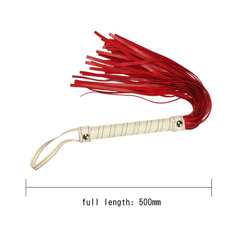 Bondage Whip in Leather