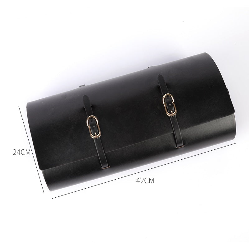Luxury Black Leather Bondage Kit For BDSM Play - Beginner Bondage Kit - ChastityBondage