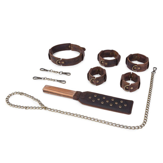 leather bondage kit
