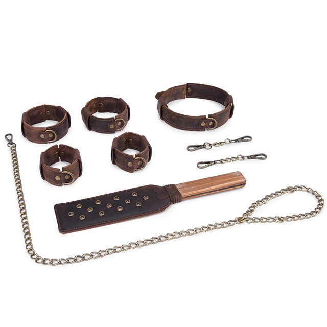 Leather bondage kit