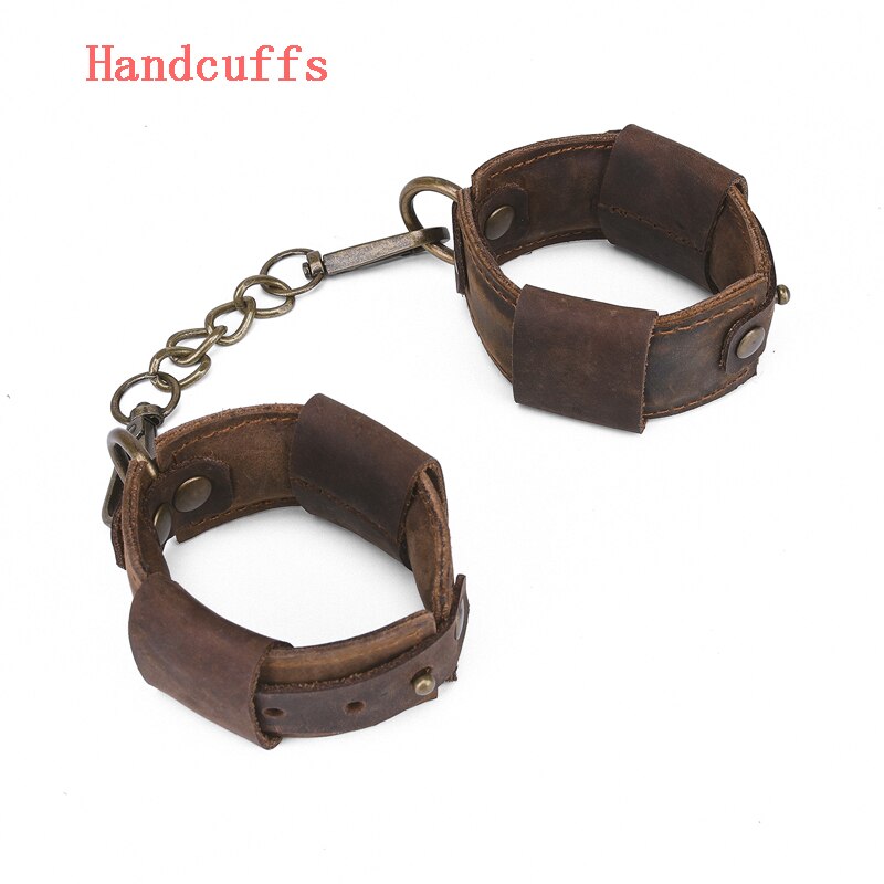 leather handcuffs