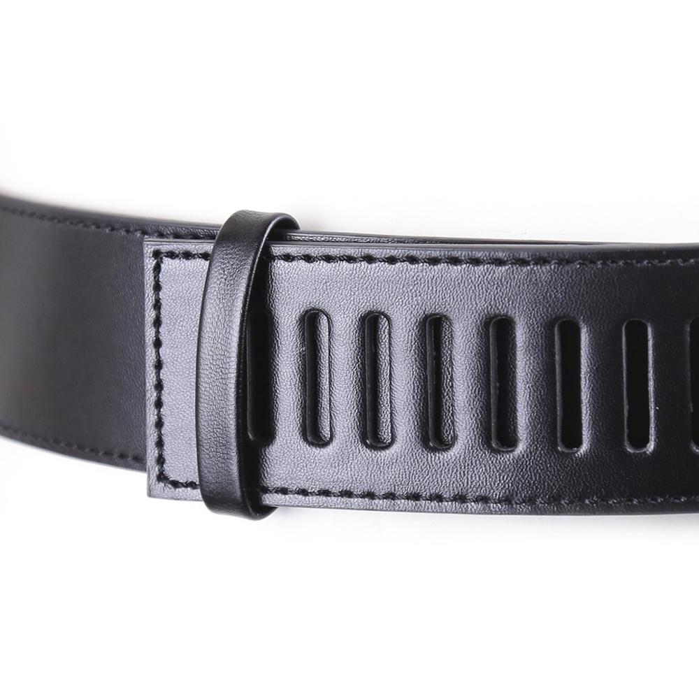 Female Chastity Panties Belt - PU Leather Thongs Pants BDSM Chastity Devcie For Women - ChastityBondage