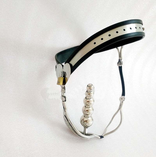 Female Chastity Belt With Viginal Plug