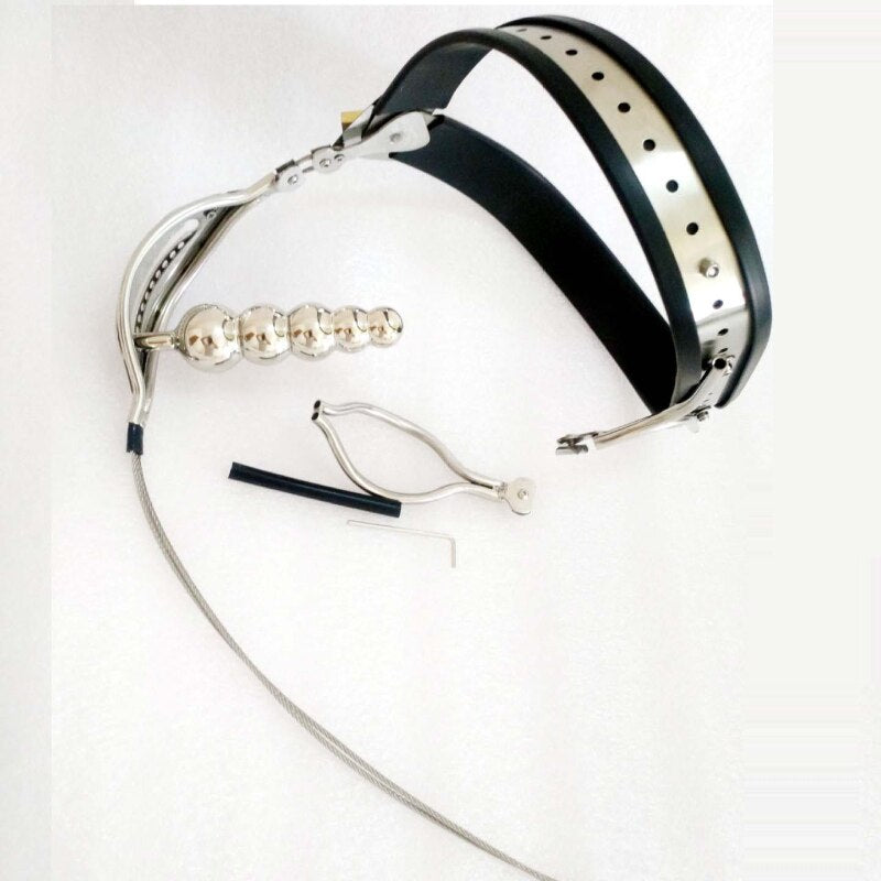 Chastity Belt For Women With Viginal Plug