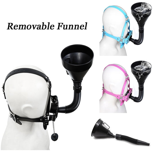 Removable Funnel Gag For BDSM Play