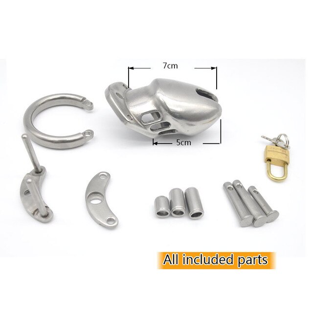 7cm chastity cage for men