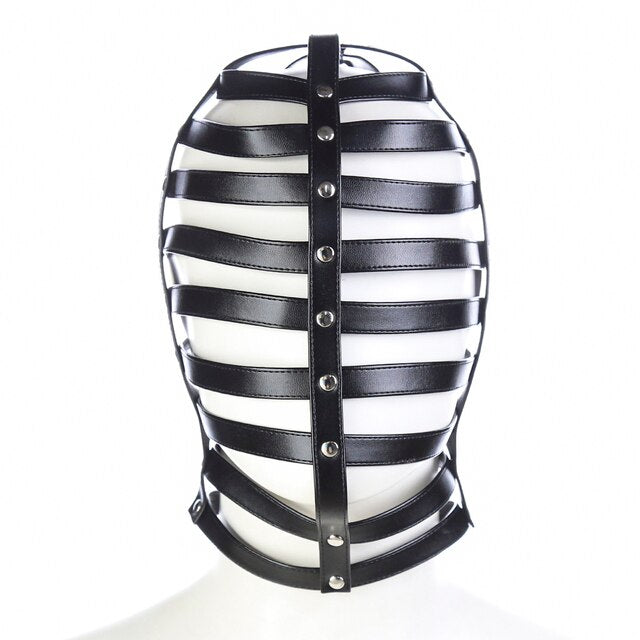 bdsm harness headgear