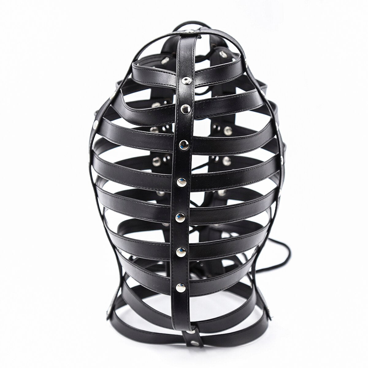 leather bondage harness