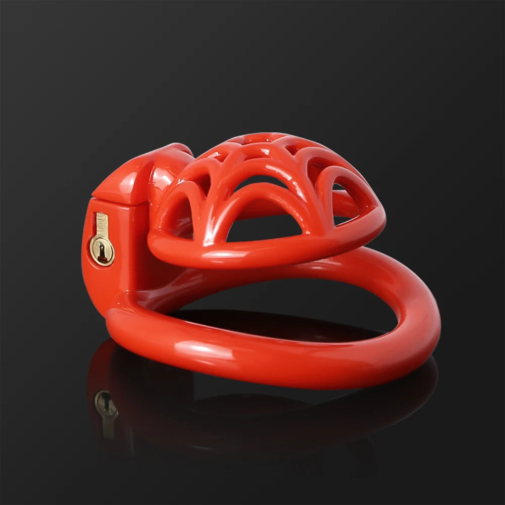 Micro Superlight 3D Printed Resin Spidernet Chastity Cage