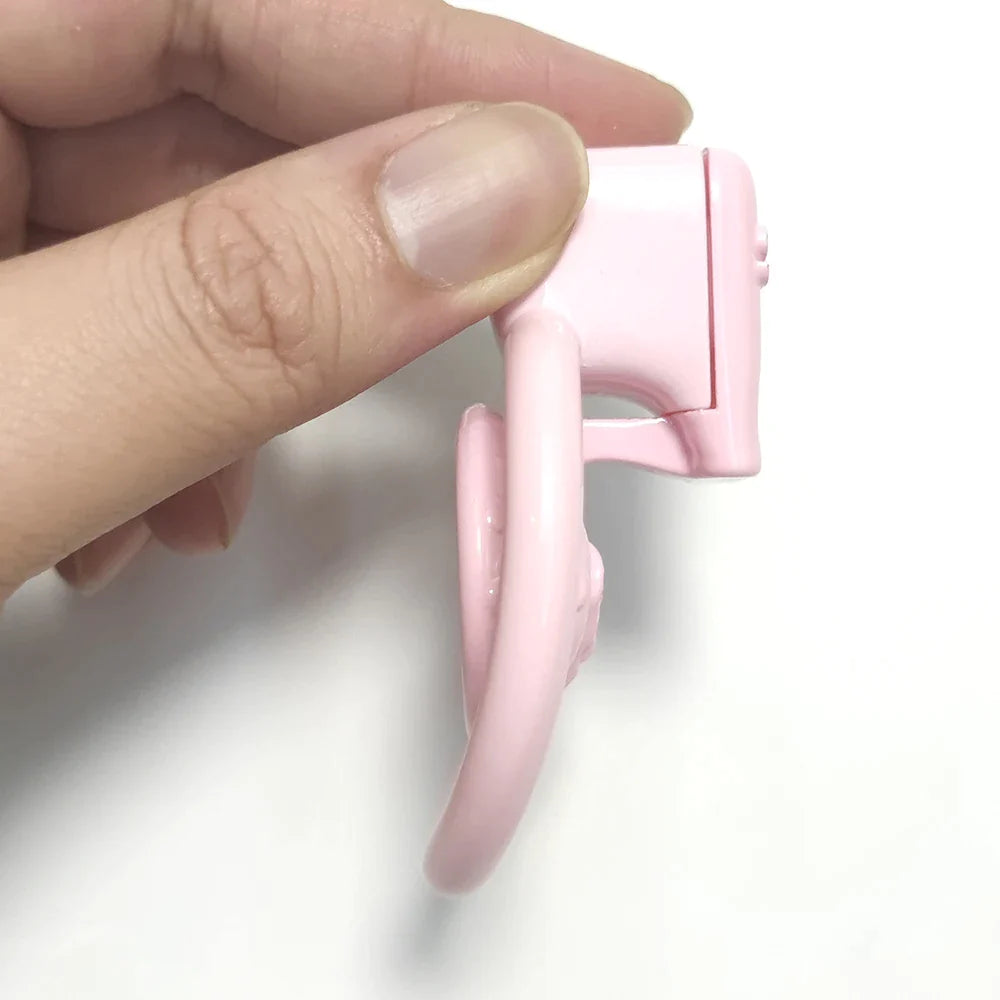 flat chastity cage for sissy