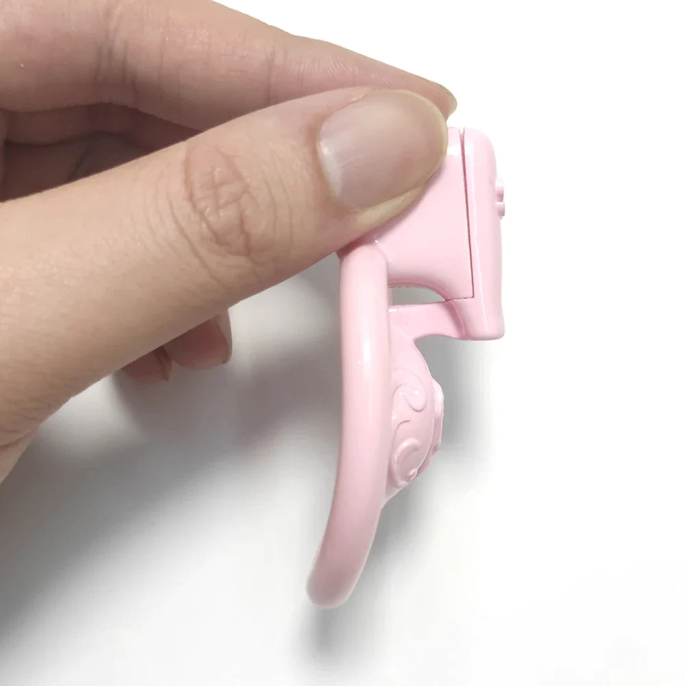 sissy flat chastity cage