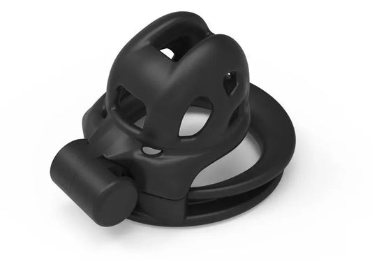 Super Mini Cobra Chastity Cage Devices For Men with 4 Size Cock Rings - KeepMeLocked