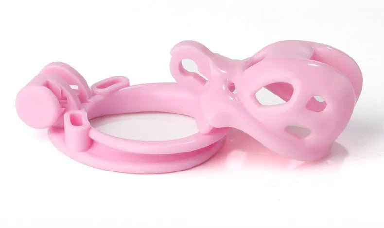 Super Mini Cobra Chastity Cage Devices For Men with 4 Size Cock Rings - KeepMeLocked