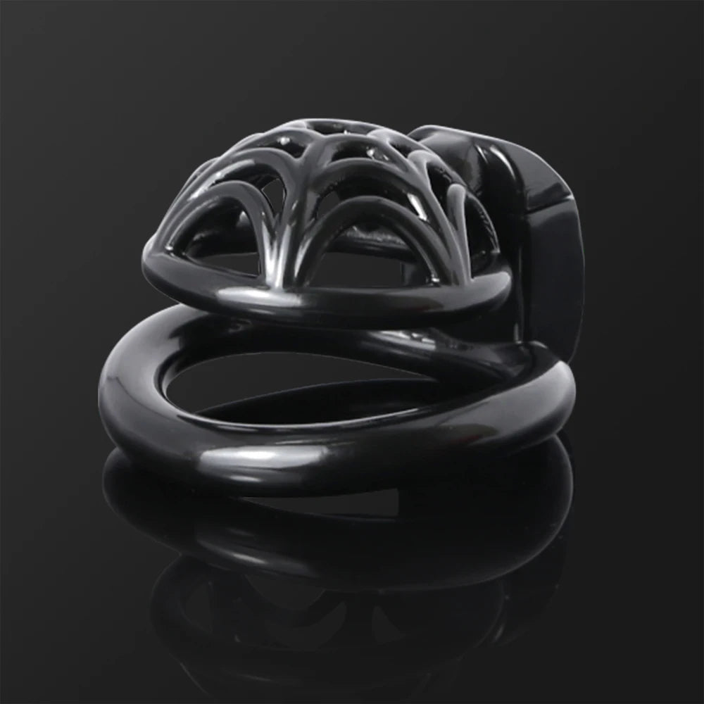 Micro Superlight 3D Printed Resin Spidernet Chastity Cage