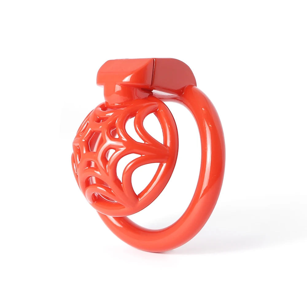 Micro Superlight 3D Printed Resin Spidernet Chastity Cage