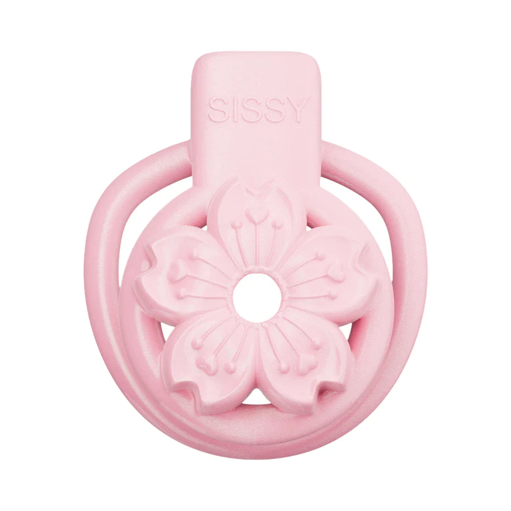 Pink Sissy Flat Chastity Cage