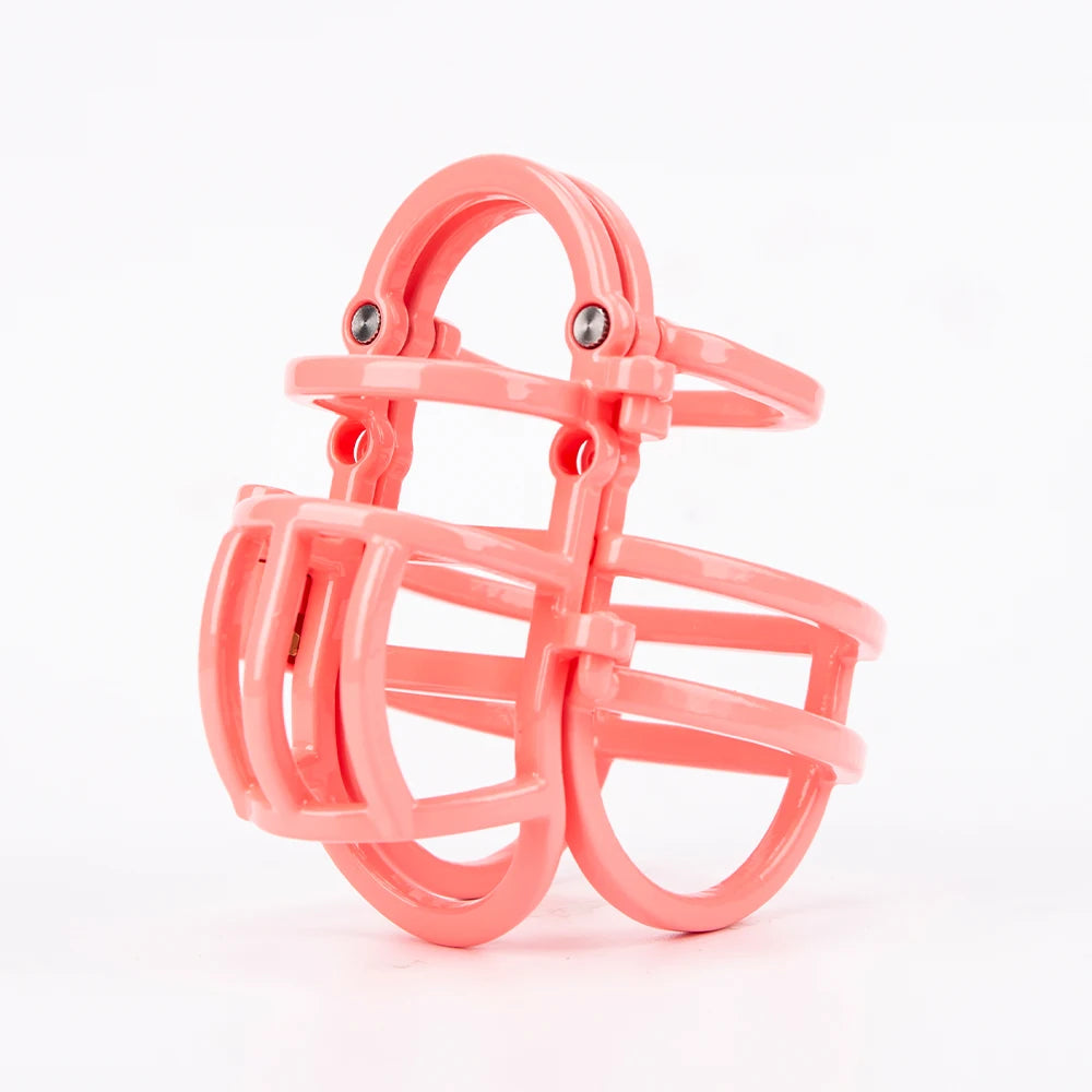 Ball Covered Cock Cage BDSM Chastity Cage