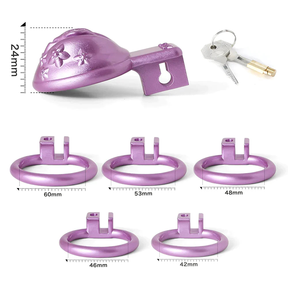Sissy Resin 3D-Printed Chastity Cage
