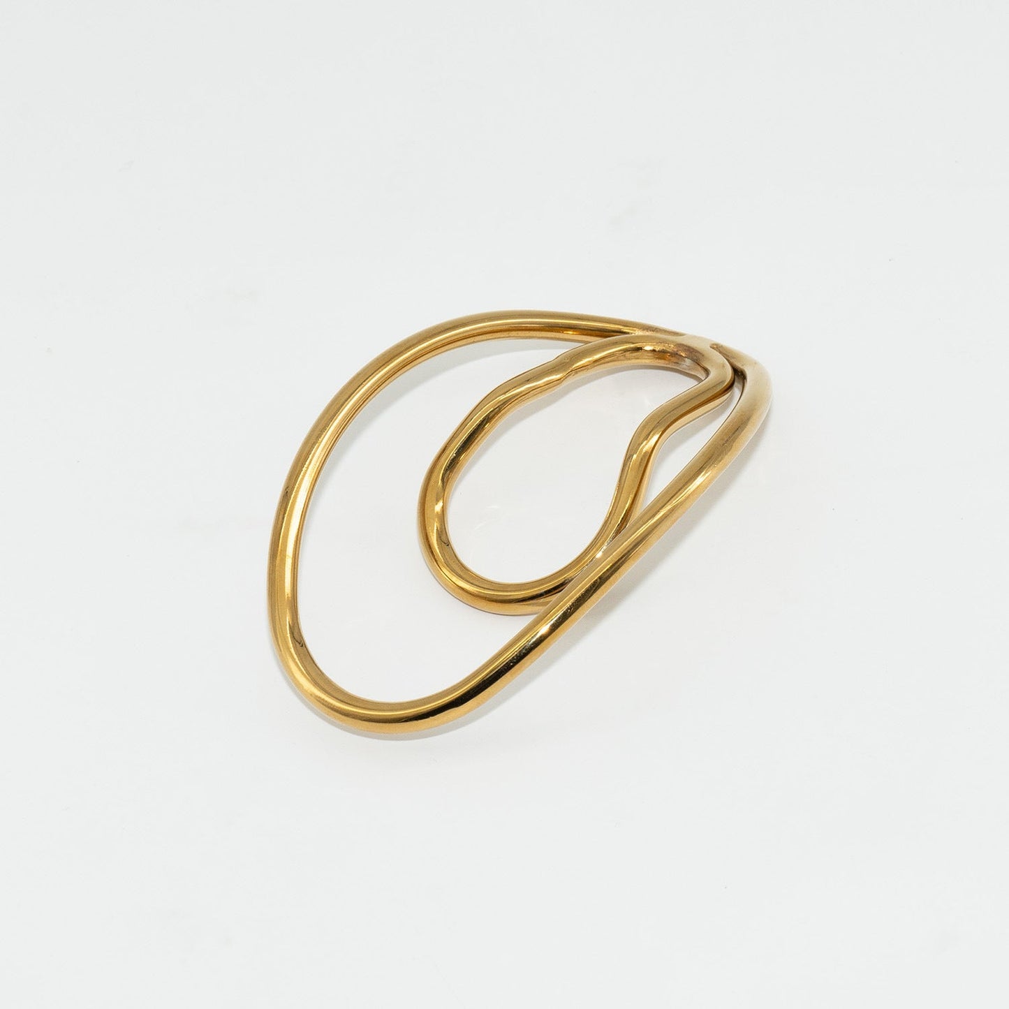 Metal Fufu Clip Penis Ring For Sissy - Silver - KeepMeLocked