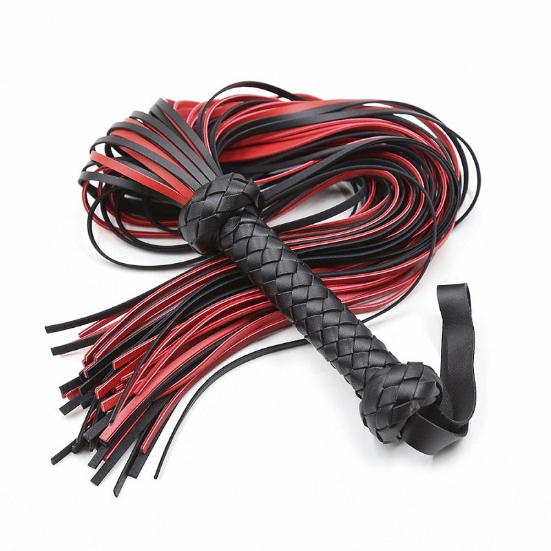 Sex Spanking BDSM Bondage Set with Sword Handle Lash Whip: Erotic Toy for Fetish Play - ChastityBondage