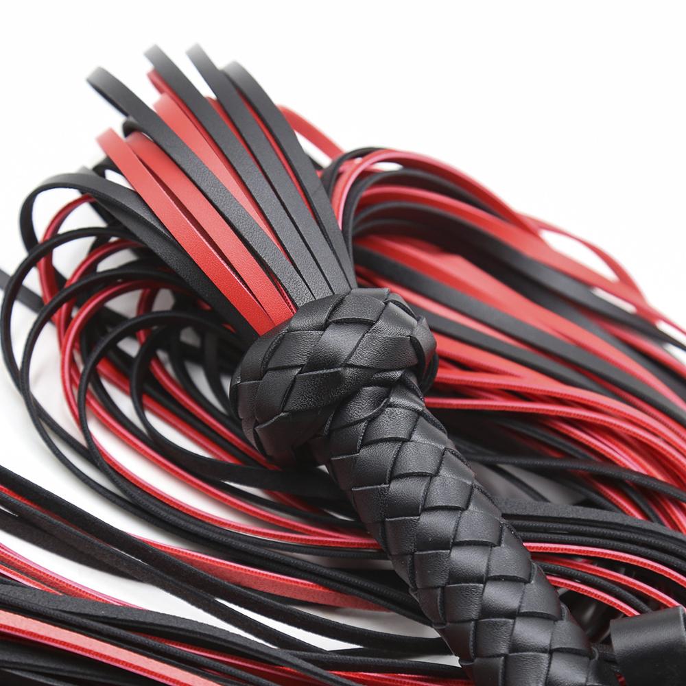 Sex Spanking BDSM Bondage Set with Sword Handle Lash Whip: Erotic Toy for Fetish Play - ChastityBondage