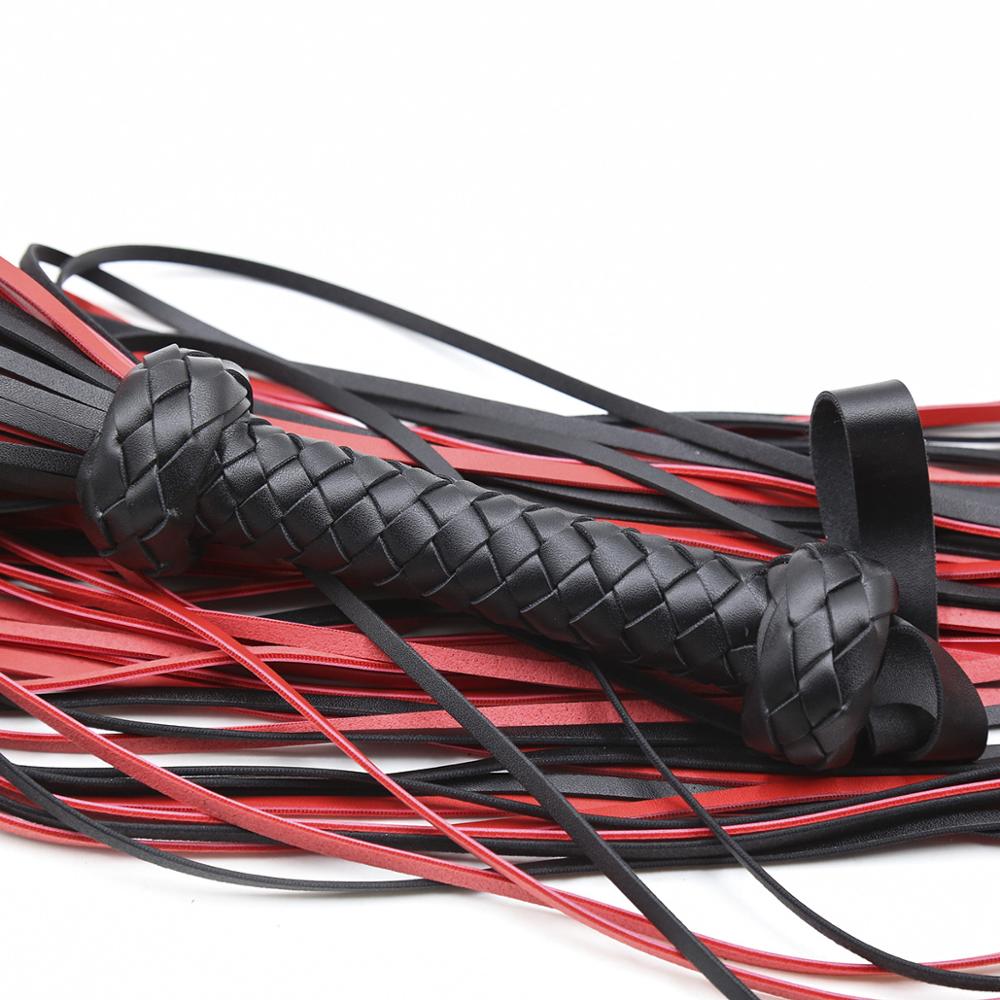 Sex Spanking BDSM Bondage Set with Sword Handle Lash Whip: Erotic Toy for Fetish Play - ChastityBondage