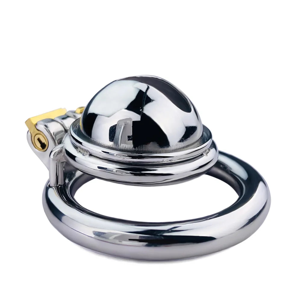 metal small chastity cage for men
