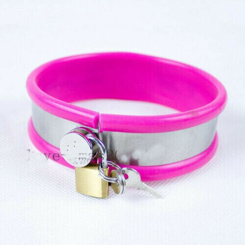 Stainless Steel Male Chastity Belt with T-Belt Device, Neck Collar, Thigh Ring, and Scrotum Restraint - ChastityBondage