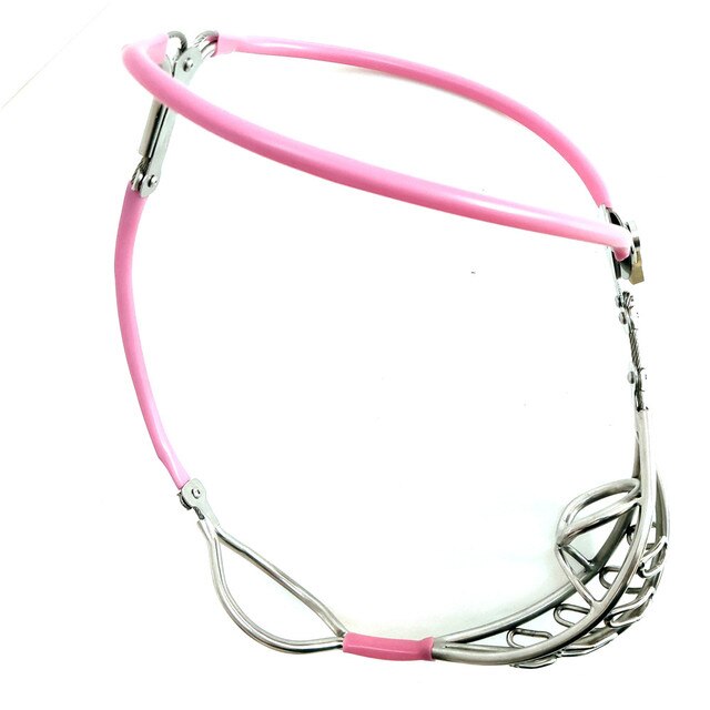 Male Chastity Belt - Invisible Stainless Steel Male Restraint with Anal Plug, and Lock. - ChastityBondage