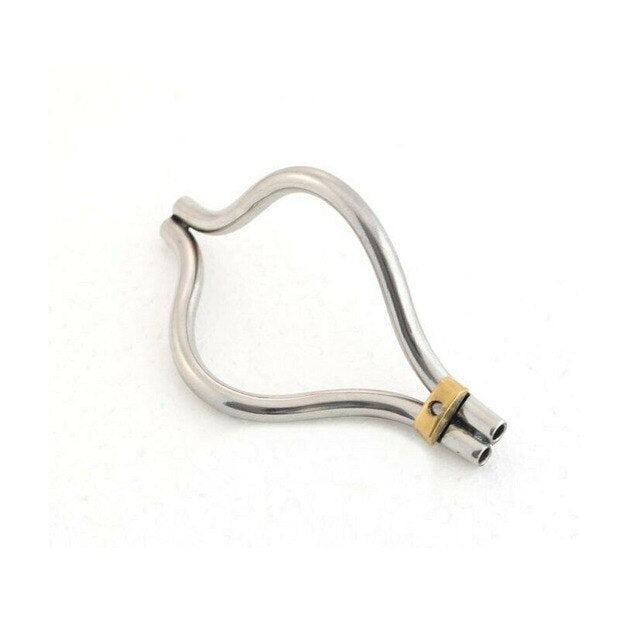 Male Chastity Belt - Invisible Stainless Steel Male Restraint with Anal Plug, and Lock. - ChastityBondage