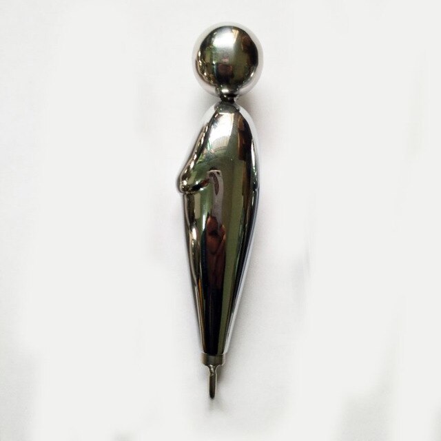 Male Chastity Belt - Invisible Stainless Steel Male Restraint with Anal Plug, and Lock. - ChastityBondage