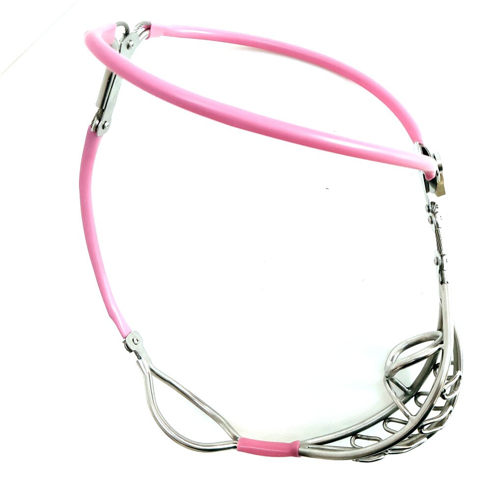 Male Chastity Belt - Invisible Stainless Steel Male Restraint with Anal Plug, and Lock. - ChastityBondage