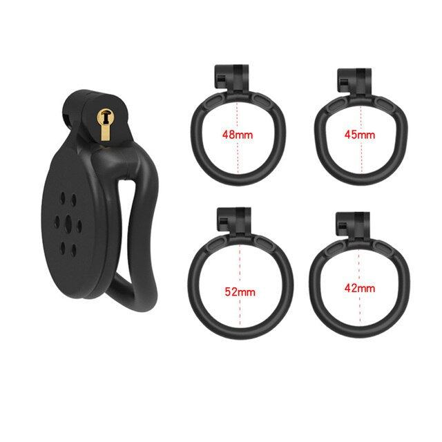 Flat Chastity Cage