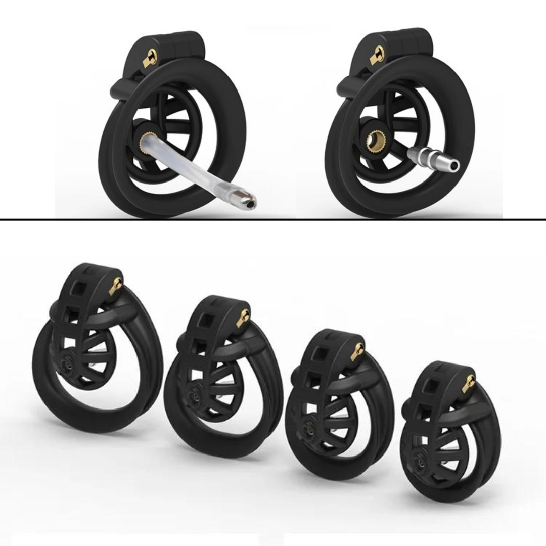 negative chastity cage for men