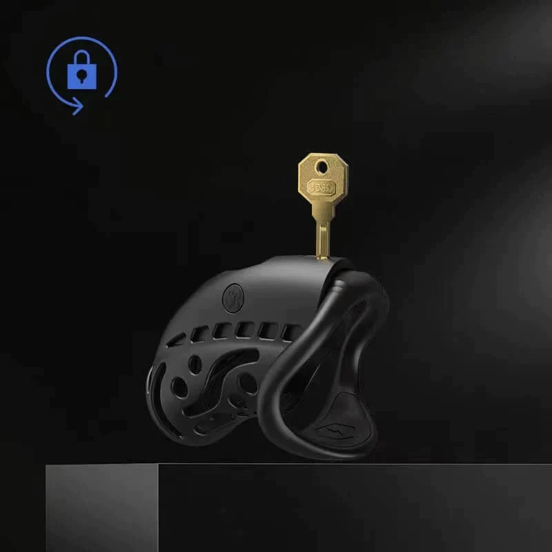 Wireless Remote Electric Shock Chastity Cage Set - ChastityBondage