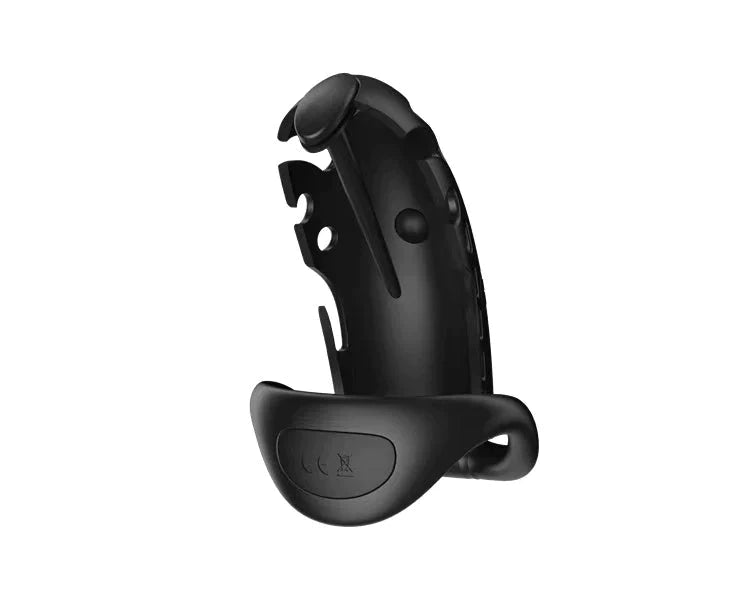 Wireless Remote Electric Shock Chastity Cage Set - ChastityBondage
