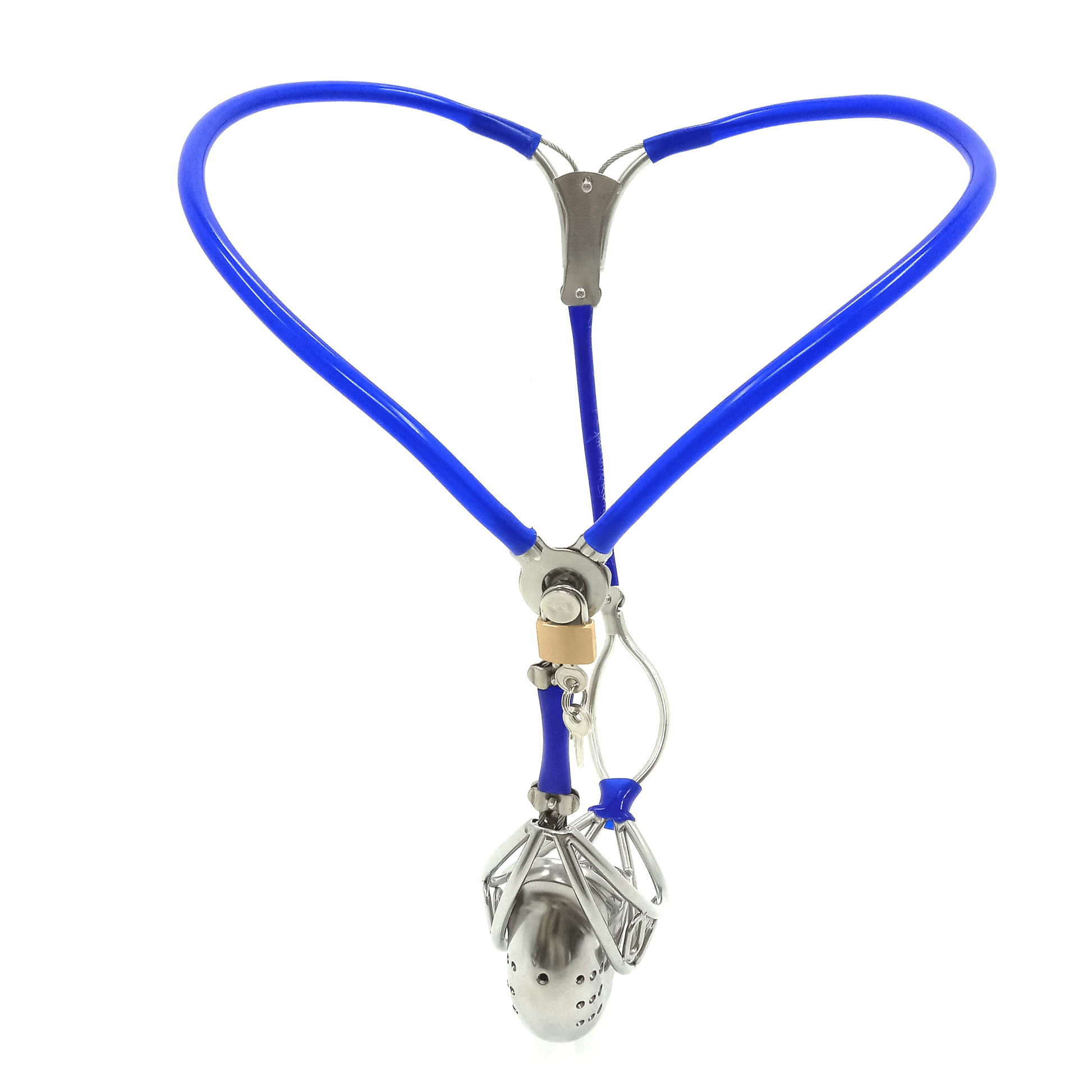 EMCC Lightweight Invisible Male Chastity Belt with Anal Opening Mens Cock Lock