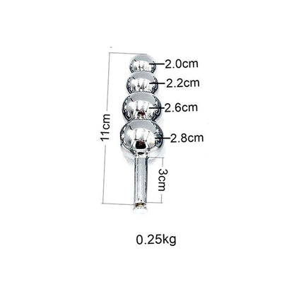 four ball metal viginal plug