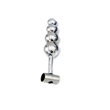 four balls anal plug in stainless steel