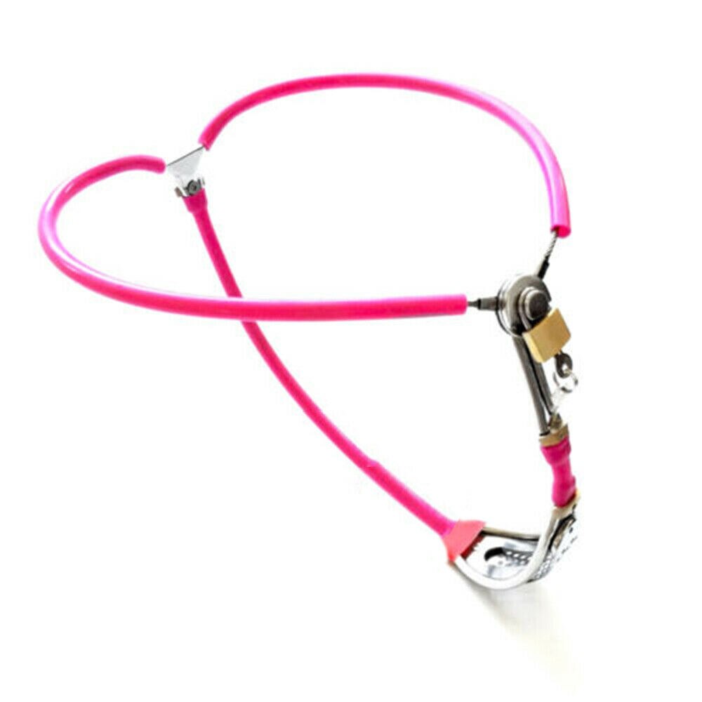 pink female chstity belt