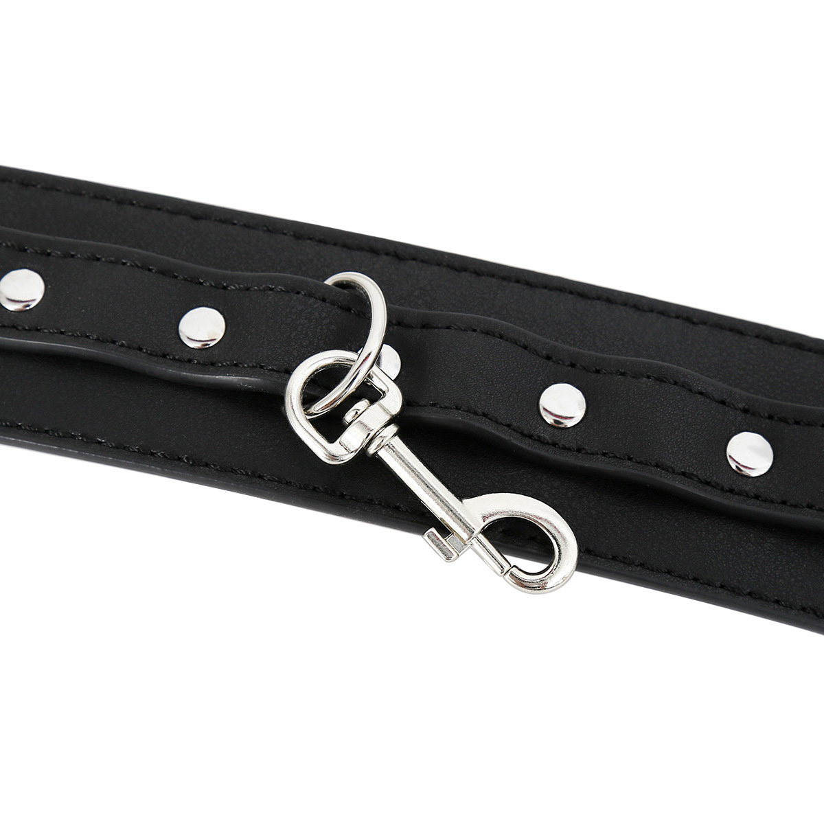 PU Leather Wrist-to-Arm BDSM Bondage Gear – Black - ChastityBondage