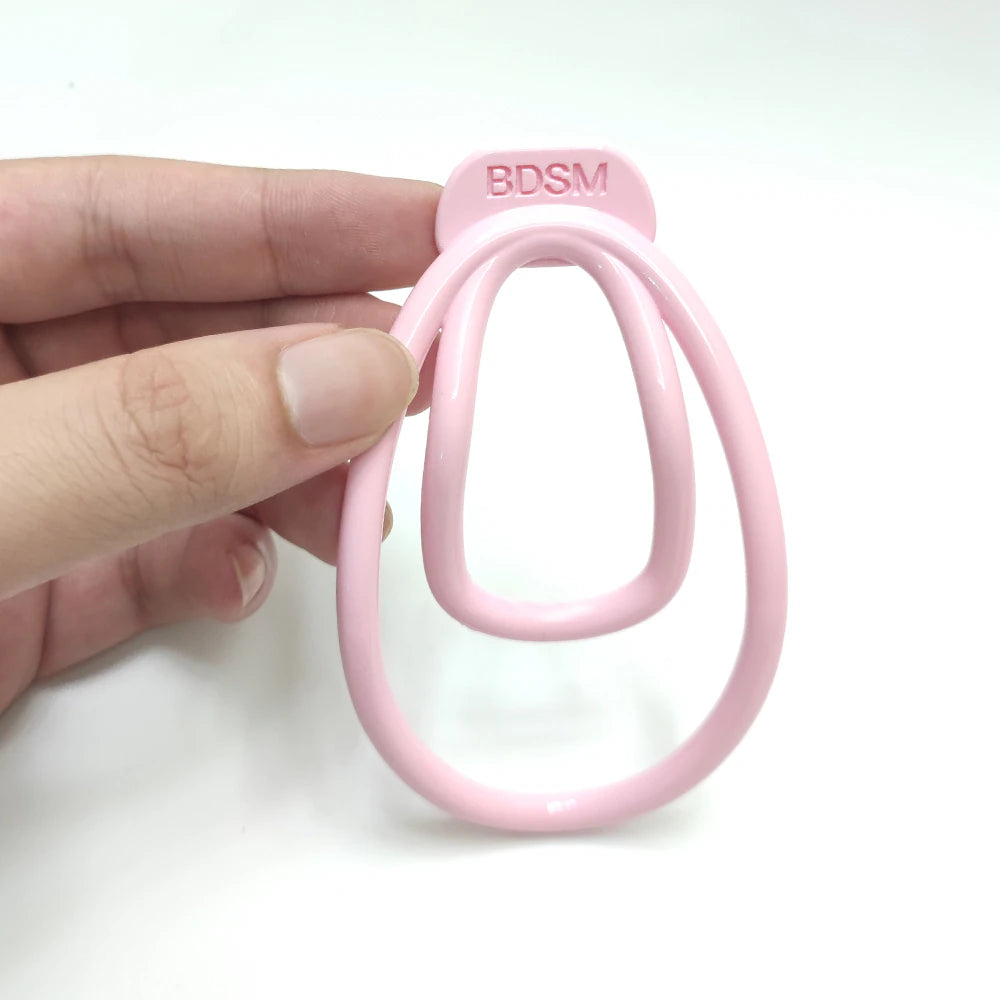 Pink Fufu Clip For Sissy BDSM Chastity Training - ChastityBondage