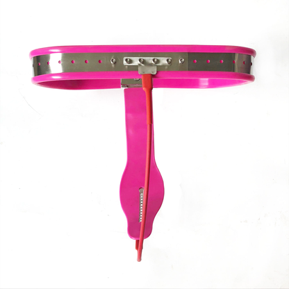 T-Back Chastity Belt for Women Female Lockable Virginity Device