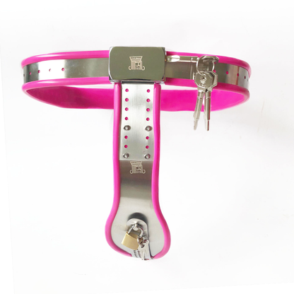 T-Back Chastity Belt for Women Female Lockable Virginity Device