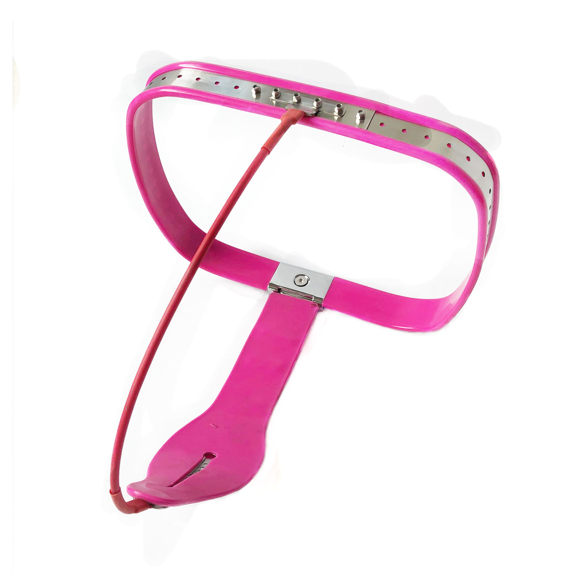T-Back Chastity Belt for Women Female Lockable Virginity Device