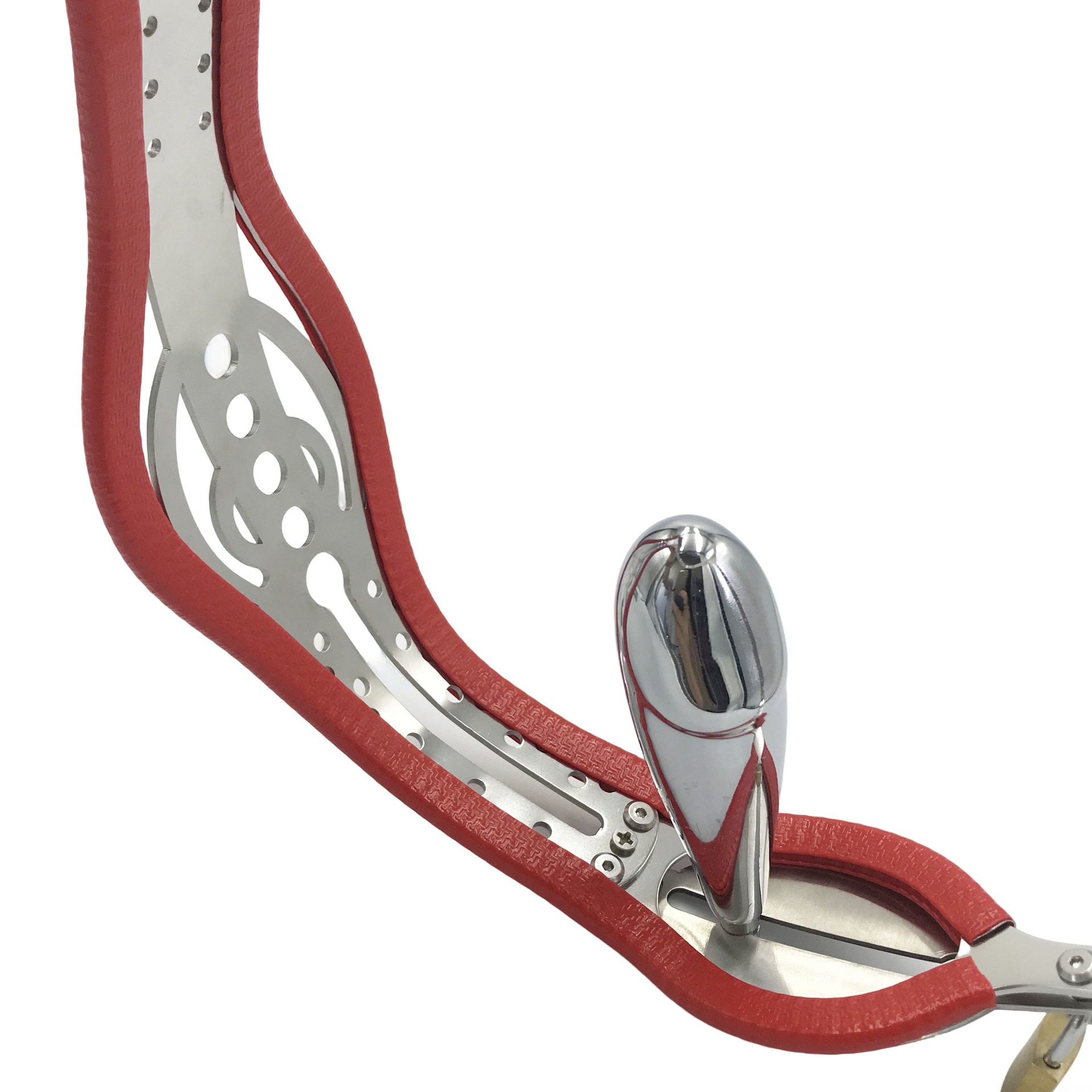 Female Chastity Belt with Removable Anal & Vaginal Plugs – Multicolor Chastity Device for Women