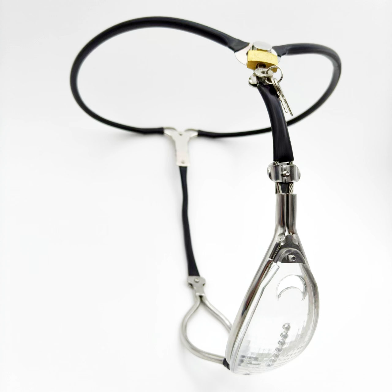 Chastity Belt for Women Lightweight Transparent Female Chastity Device