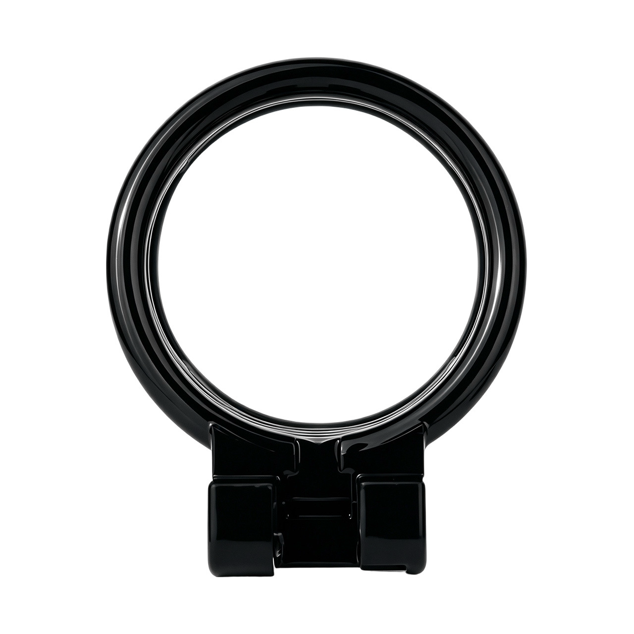 Lightweight Nest Glans Chastity Lock Black Pink Resin Cock Cage for Men and Sissy