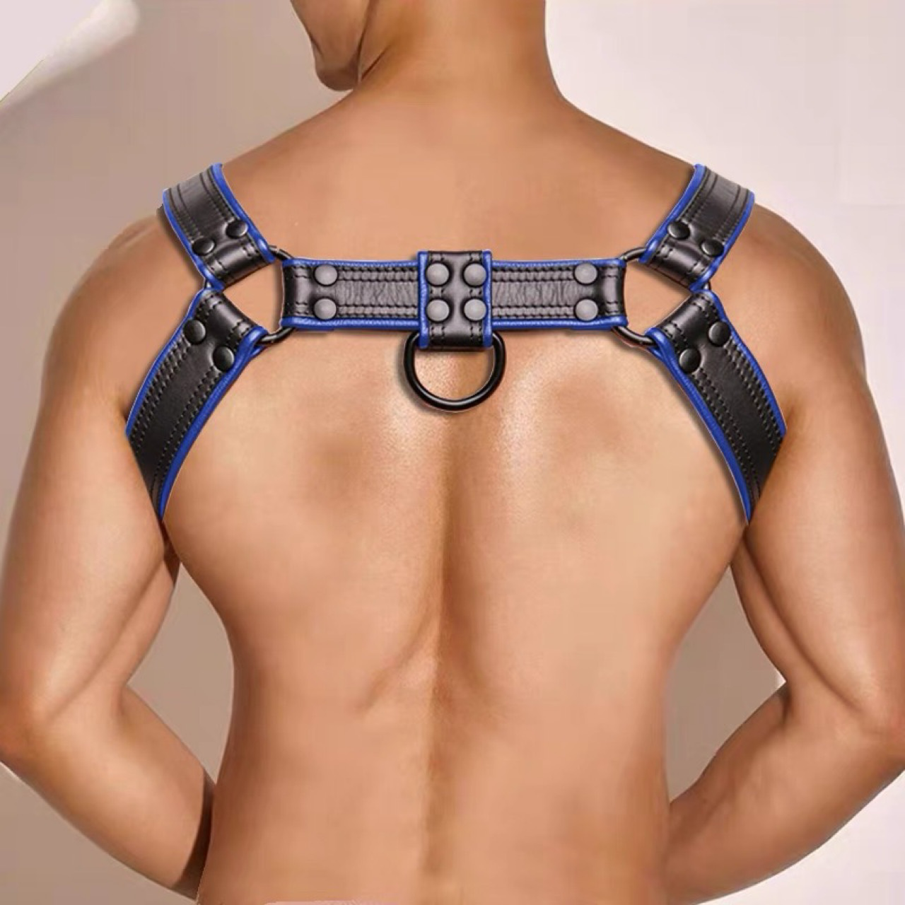 Male Chest Harness Punk Top Men's Body Chest Belt Adjustable Leather Bondage Belts