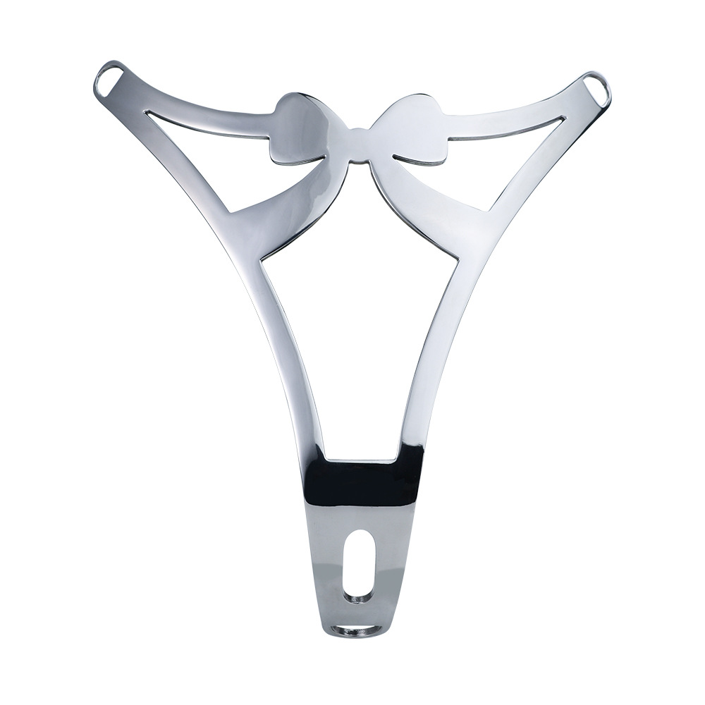 Women’s Metal Bow BDSM Chastity Belt Female Locking BDSM Device